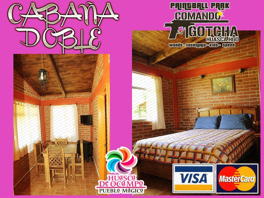 Cabanas Gotcha Huasca Hotel Huasca de Ocampo Buitenkant foto